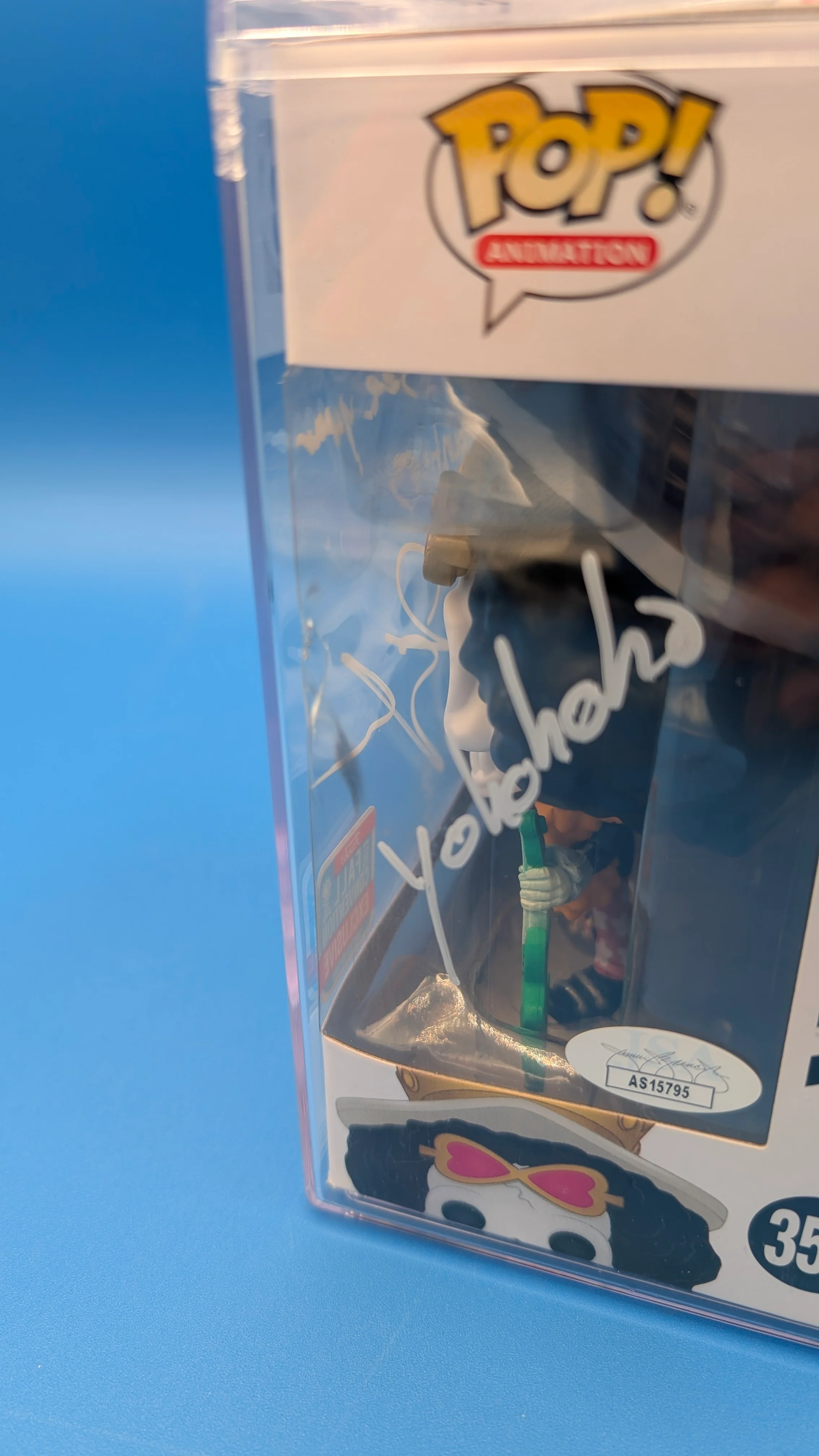 POP Figure: One Piece #0358 - Brook (2018 Fall Convention Exclusive) (Signed by Ian Sinclair) (JSA Certified AS15795) - Image 9