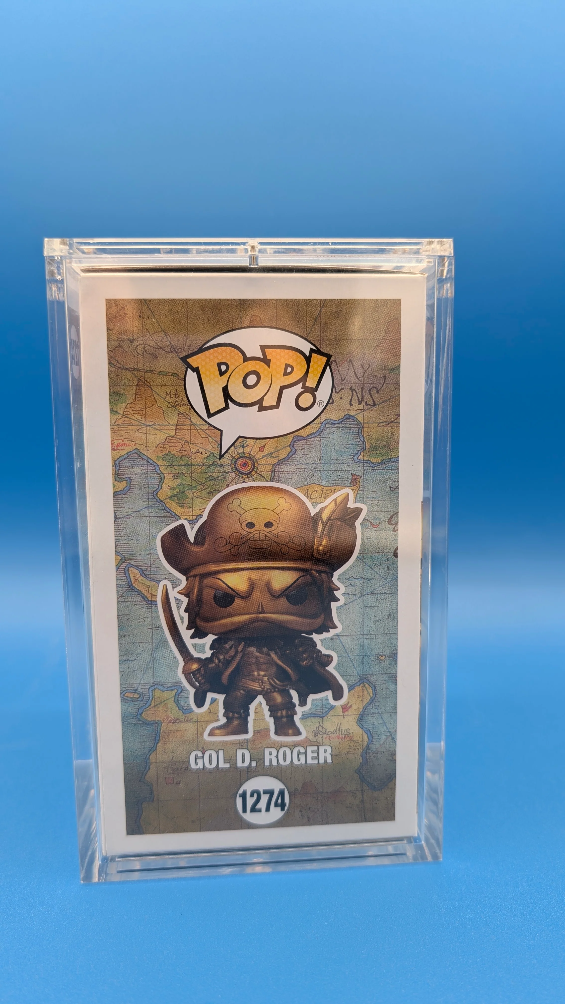 POP Figure: One Piece #1274- Gol D. Roger (2024 Funtastic Voyage) (3400 PCS Show Edition) (Gold) - Image 4