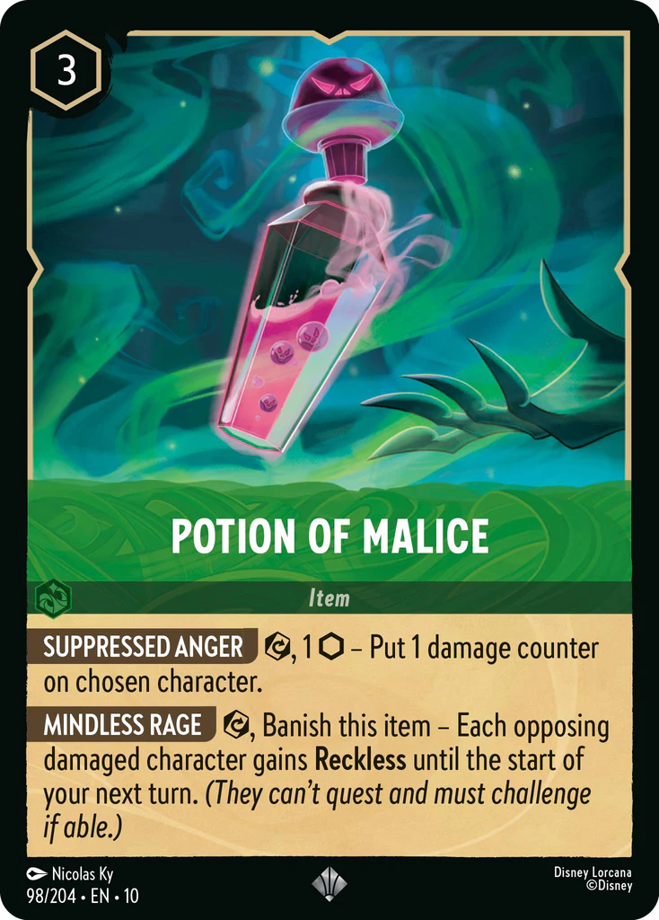 Potion of Malice (098/204 - Whispers in the Well) Super Rare