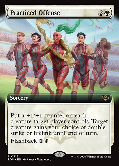 Practiced Offense [ #0313 Extended Art ] (SOS-R)