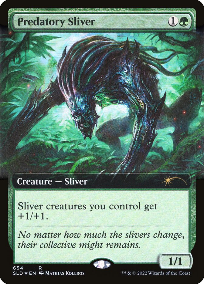 Predatory Sliver [#0654] (SLD-R-FOIL)