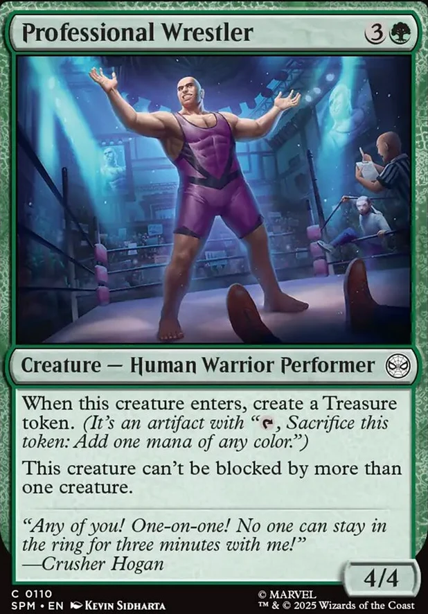 Professional Wrestler [ #0110 ] (SPM-C) - Image 2
