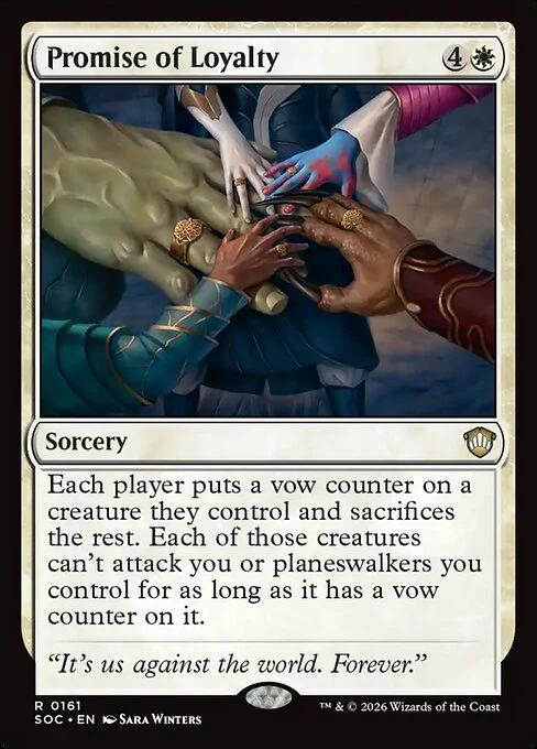 Promise of Loyalty [ #0161 ] (SOC-R)