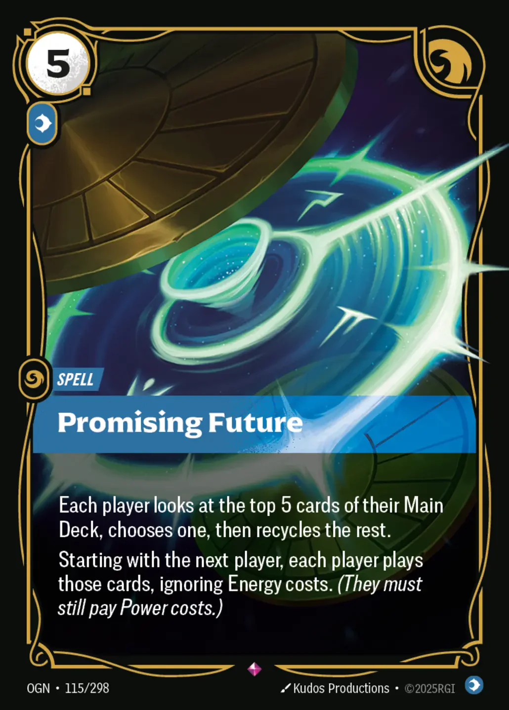 Promising Future - 115/298 (OGN) Rare