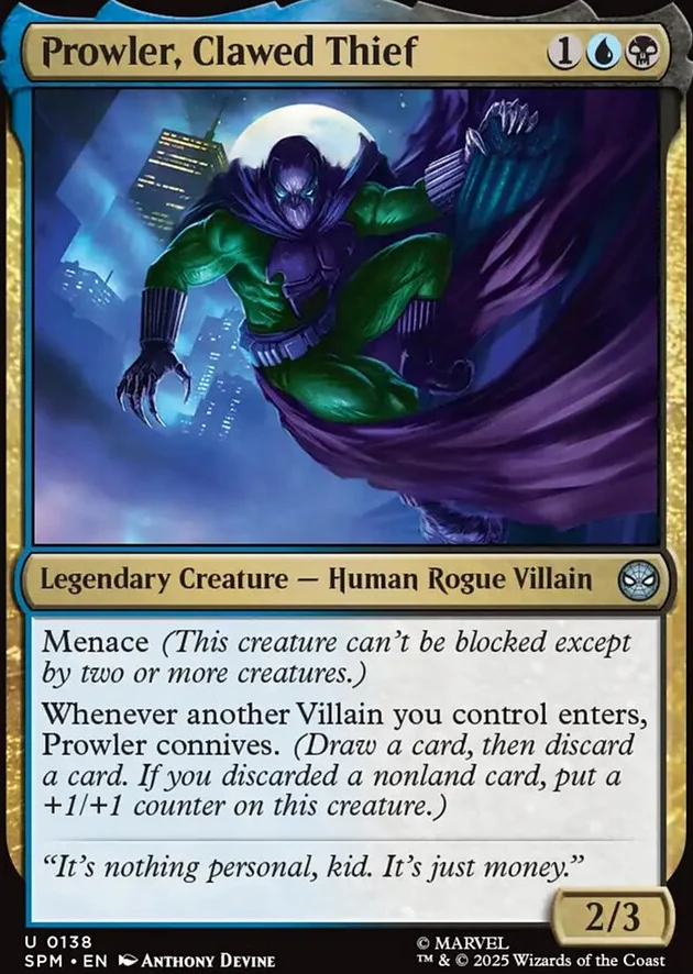 Prowler, Clawed Thief [ #0138 ] (SPM-U) - Image 2