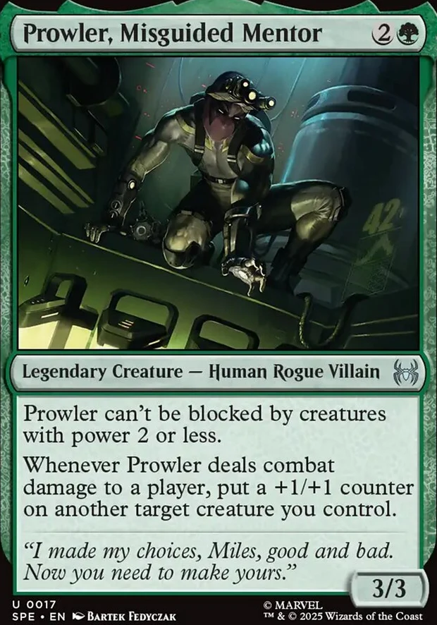 Prowler, Misguided Mentor [ #0017 ] (SPE-U) - Image 2