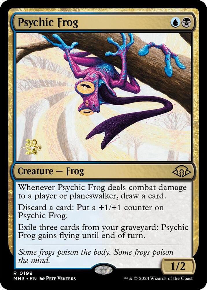Psychic Frog [#0199] (MH3-R-PRE)
