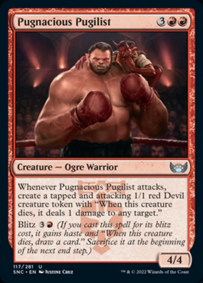 Pugnacious Pugilist [ #117/281 ] (SNC-U)
