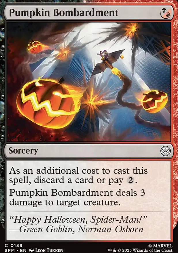 Pumpkin Bombardment [ #0139 ] (SPM-C) - Image 2