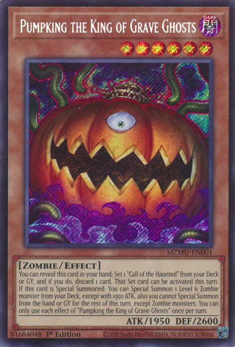 Pumpking the King of Grave Ghosts (MZMU-EN001) - Image 2