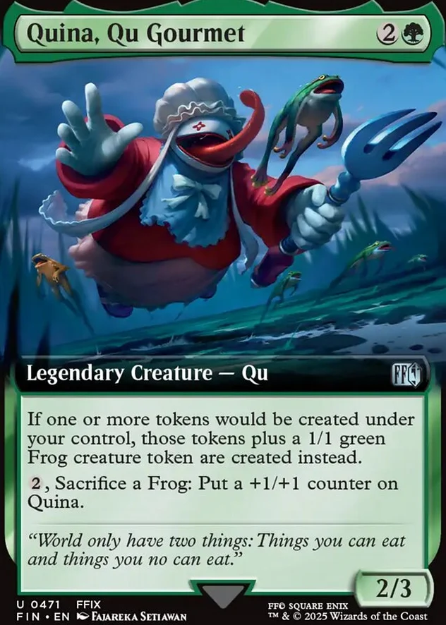 Quina, Qu Gourmet [ #0471 Extended Art ] (FIN-U)