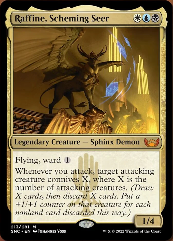 Raffine, Scheming Seer [ #213/281 ] (SNC-M)