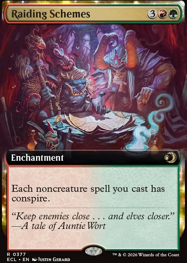 Raiding Schemes [ #0377 Extended Art ] (ECL-R)