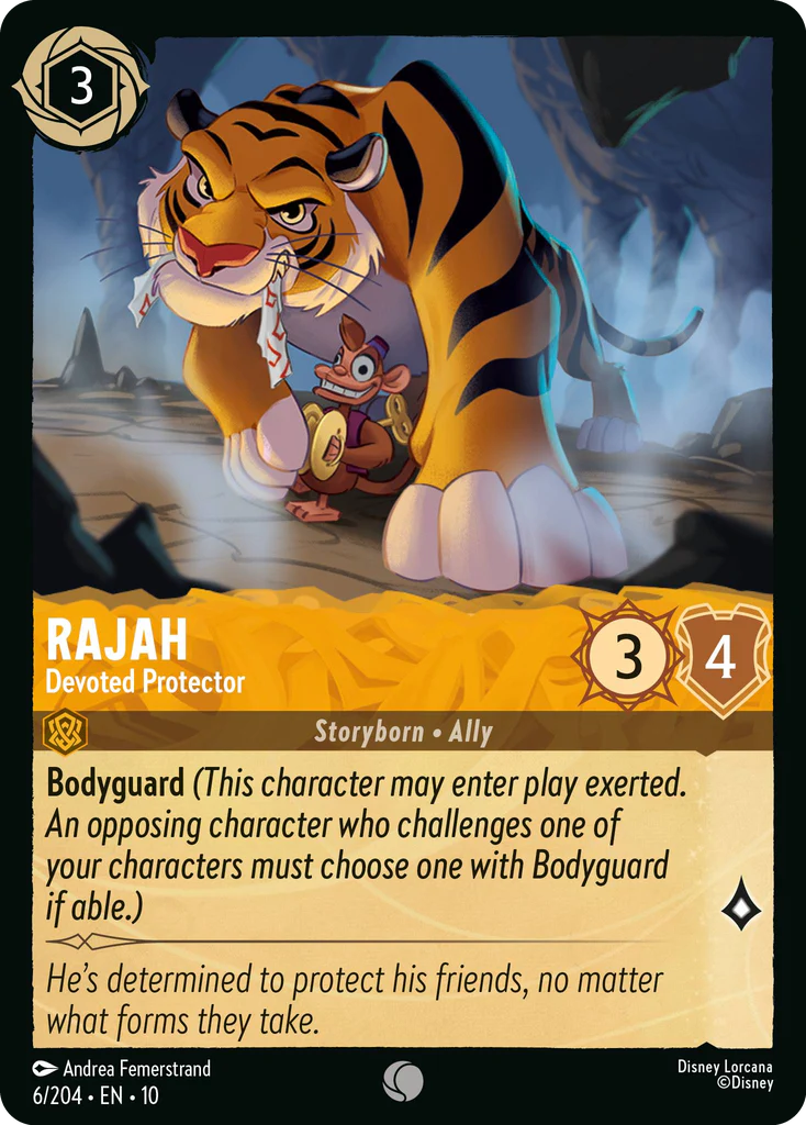 Rajah - Devoted Protector (006/204 - Whispers in the Well) Common