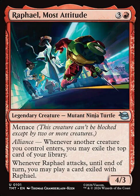 Raphael, Most Attitude [ #0101 ] (TMT-U) - Image 2