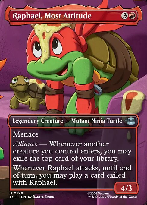 Raphael, Most Attitude [ #0199 Scene Borderless ] (TMT-U) - Image 2