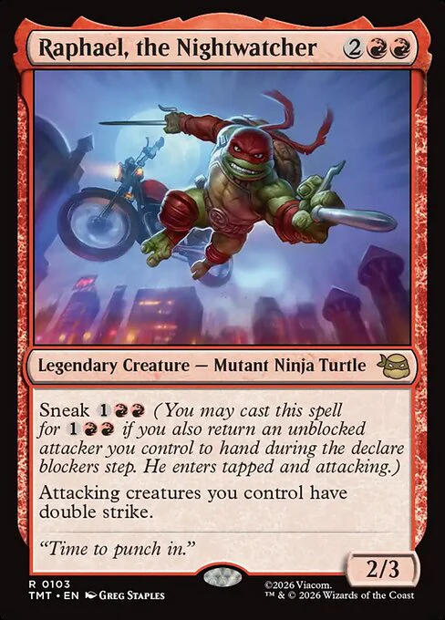 Raphael, the Nightwatcher [ #0103 ] (TMT-R) - Image 2