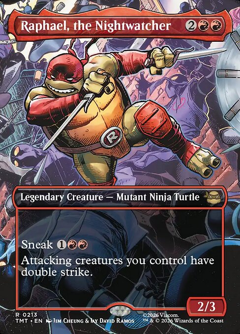 Raphael, the Nightwatcher [ #0213 Scene Borderless ] (TMT-R)