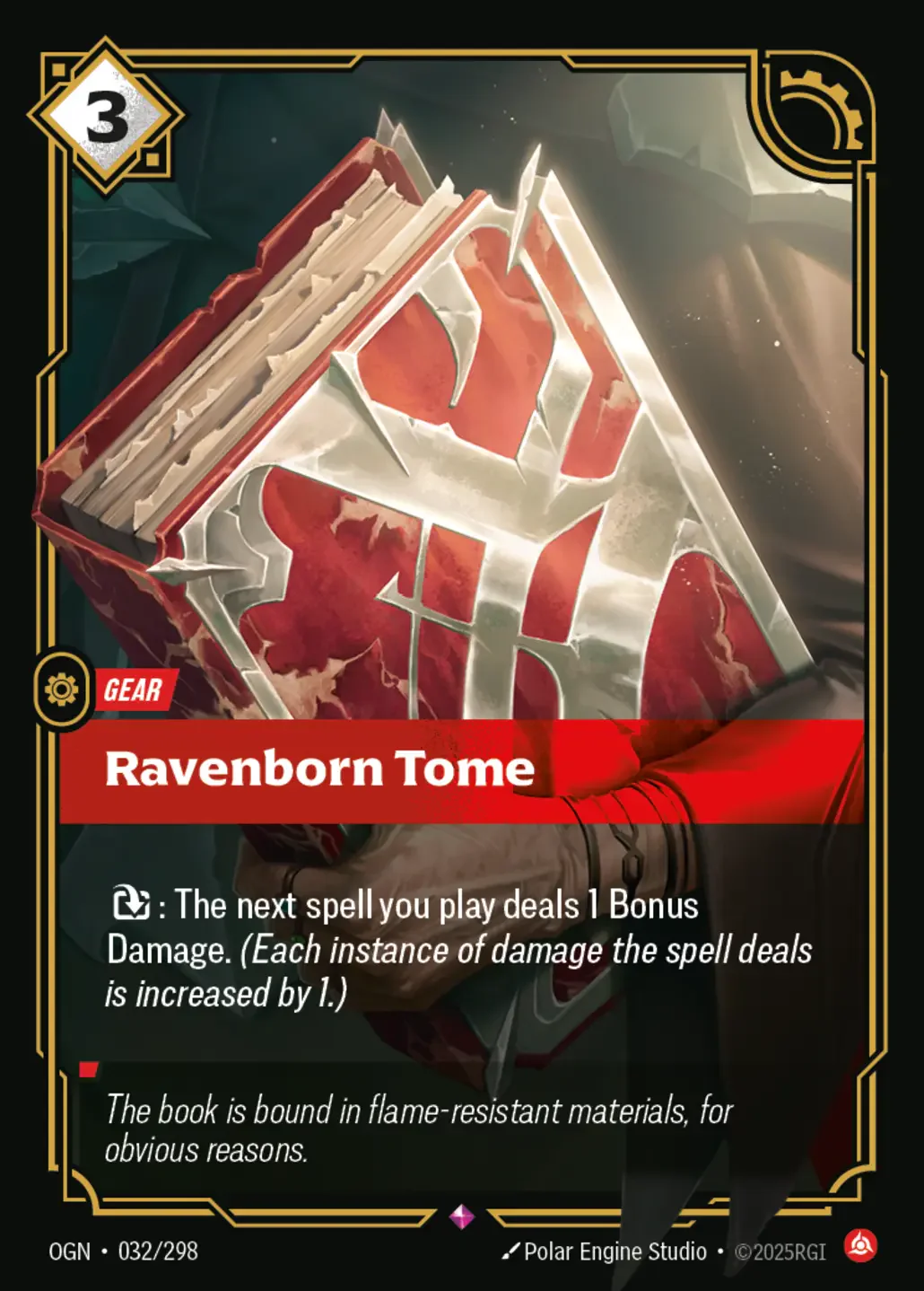 Ravenborn Tome - 032/298 (OGN) Rare