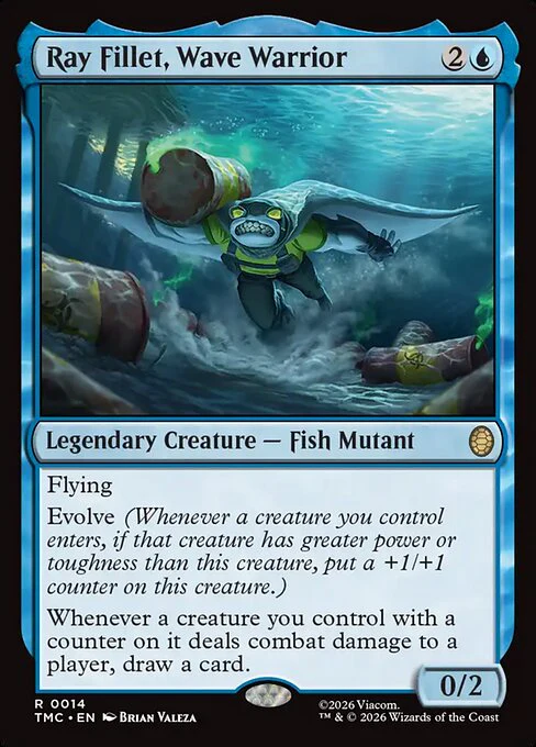 Ray Fillet, Wave Warrior [ #0014 Surge Foil ] (TMC-R)