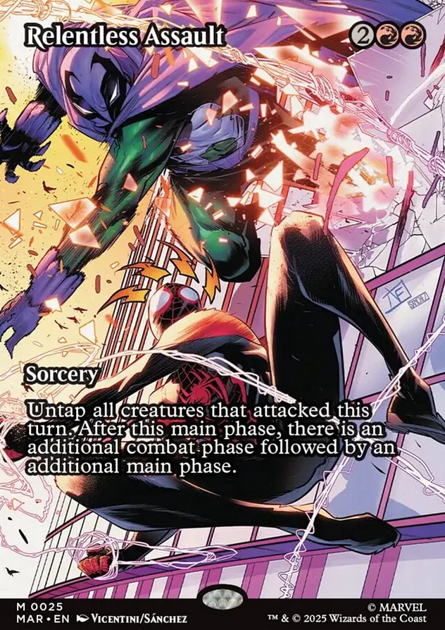 Relentless Assault [ #0025 Borderless ] (MAR-M) - Image 2