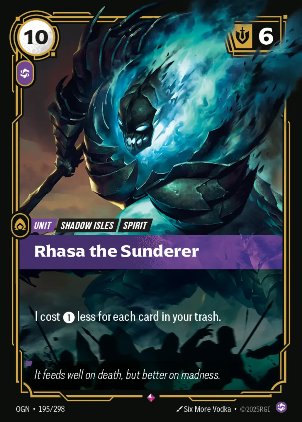 Rhasa the Sunderer - 195/298 (OGN) Rare