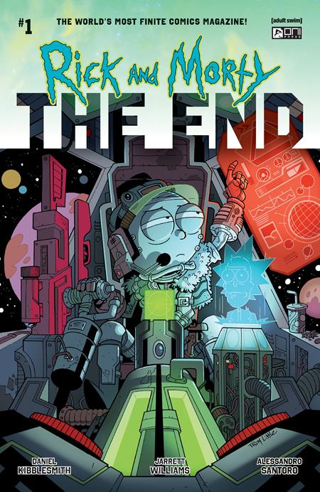 RICK AND MORTY THE END #1 CVR B TROY LITTLE VAR - Image 2