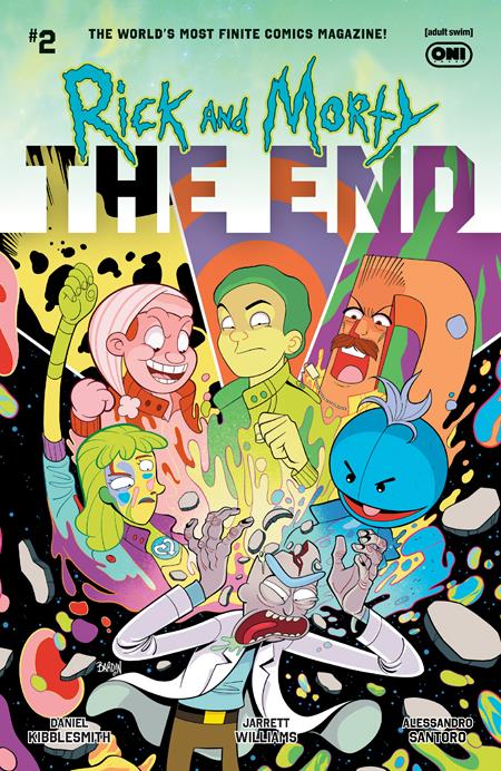 RICK AND MORTY THE END #2 (OF 6) CVR A DAVE BARDIN - Image 2