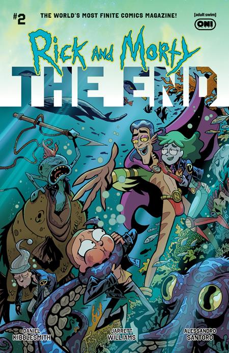 RICK AND MORTY THE END #2 (OF 6) CVR B TROY LITTLE VAR - Image 2