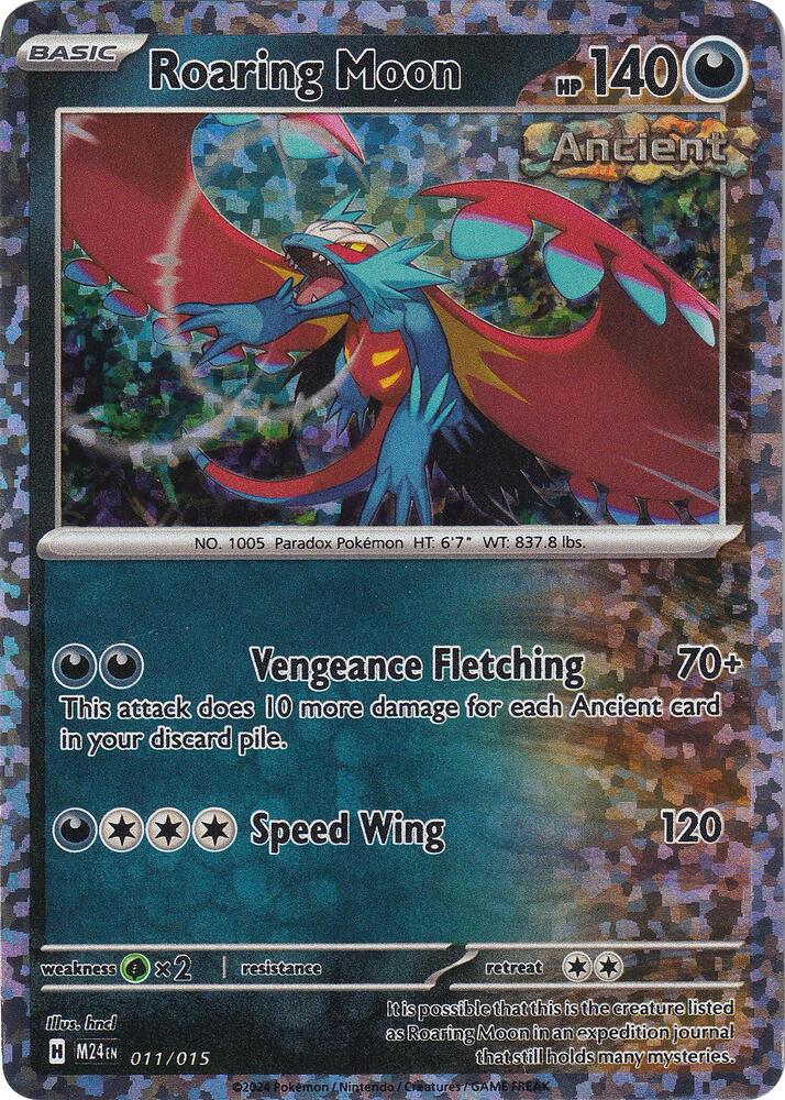 Roaring Moon - 011/015 (M24) Promo - Near Mint Holofoil