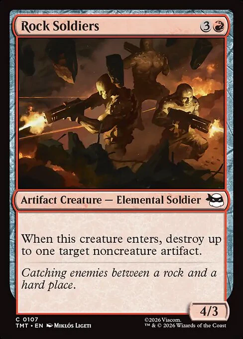 Rock Soldiers [ #0107 ] (TMT-C) - Image 2