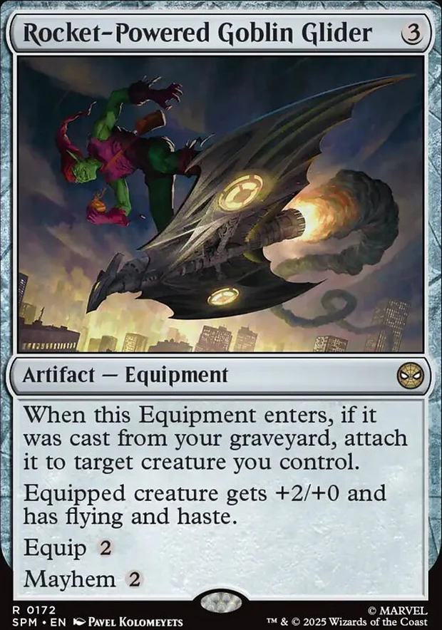 Rocket-Powered Goblin Glider [ #0172 ] (SPM-R) - Image 2