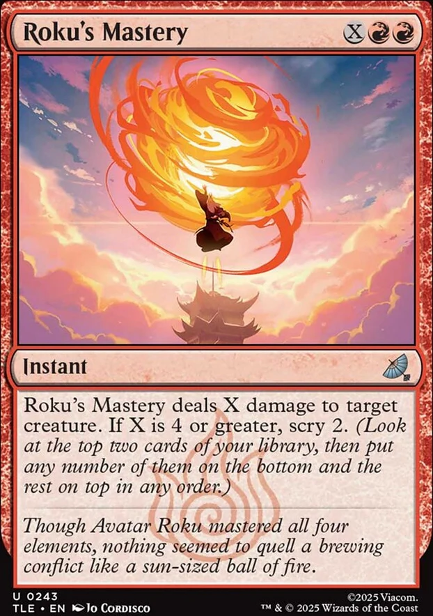 Roku's Mastery [ #0243 ] (TLE-U)