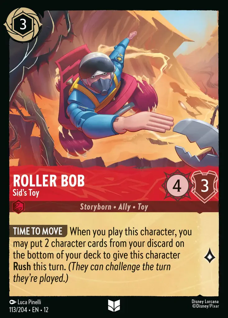 Roller Bob - Sid's Toy (Wilds Unknown - 113/204) Uncommon