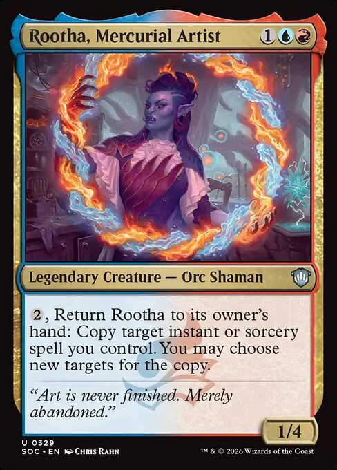 Rootha, Mercurial Artist [ #0329 ] (SOC-U)