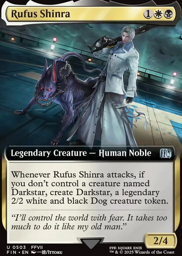 Rufus Shinra [ #0503 Extended Art ] (FIN-U)