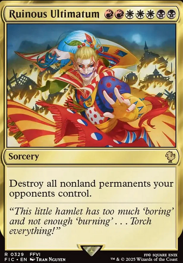 Ruinous Ultimatum [ #0329 ] (FIC-R)