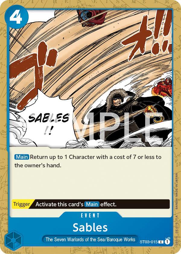 Sables (Revision Pack Cards) - (ST03-015 C)