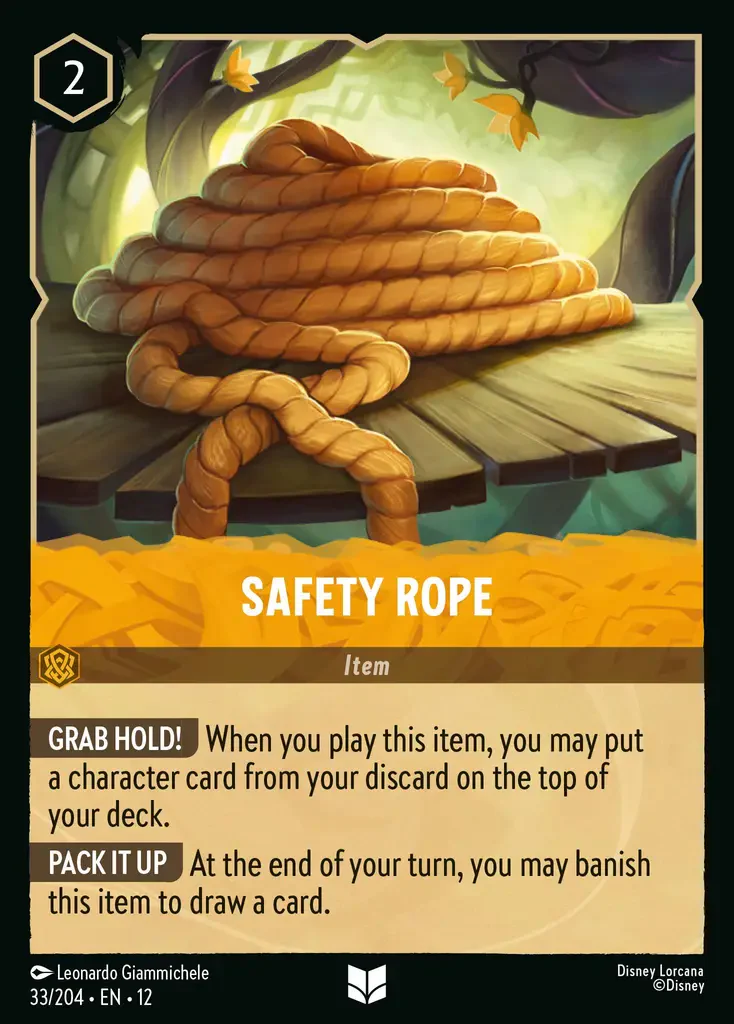 Safety Rope (Wilds Unknown - 033/204) Uncommon
