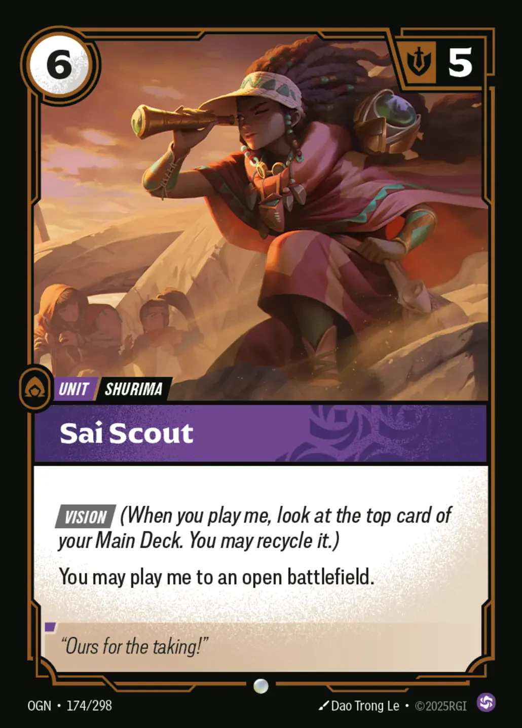 Sai Scout - 174/298 (OGN) Common