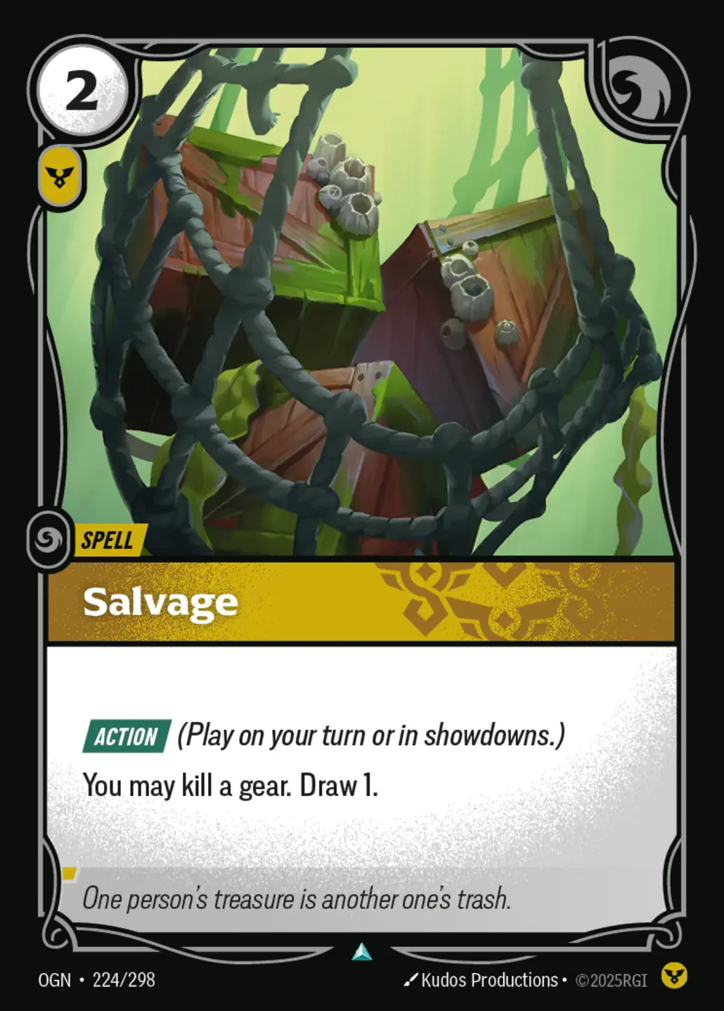 Salvage - 224/298 (OGN) Uncommon