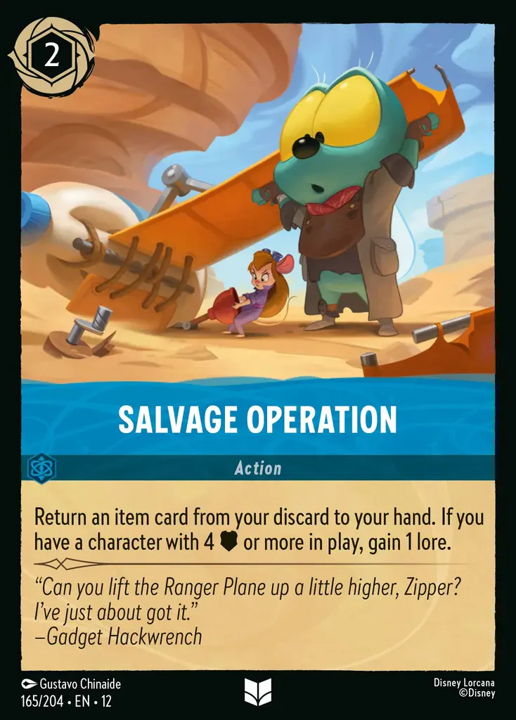 Salvage Operation (Wilds Unknown - 165/204) Uncommon