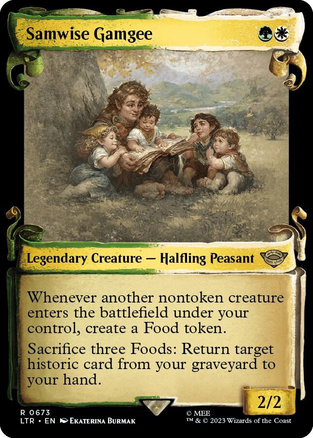 Samwise Gamgee [#0673 Showcase Scroll] (LTR-R)