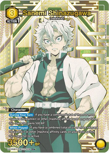 Sanemi Shinazugawa (006) (R*) - UE05BT: Demon Slayer: Kimetsu no Yaiba (UE05BT)