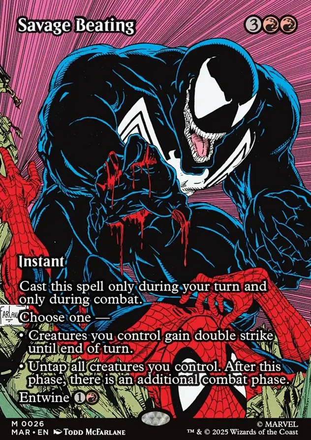 Savage Beating [ #0026 Borderless ] (MAR-M) - Image 2