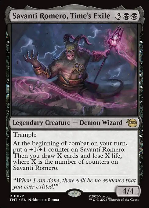 Savanti Romero, Time's Exile [ #0072 ] (TMT-R) - Image 2