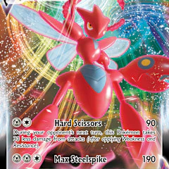 Scizor VMAX - 119/189 (SWSH03) Ultra Rare - Heavy Play Holofoil
