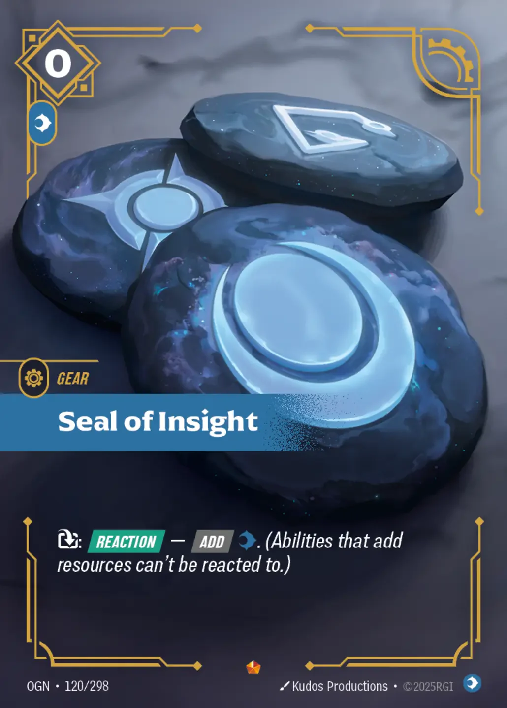 Seal of Insight - 120/298 (OGN) Epic
