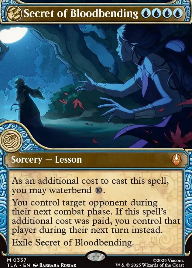 Secret of Bloodbending [ #0337 Showcase ] (TLA-M) - Image 2