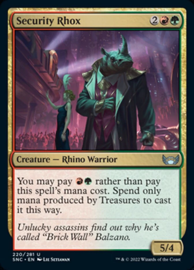 Security Rhox [ #220/281 ] (SNC-U)